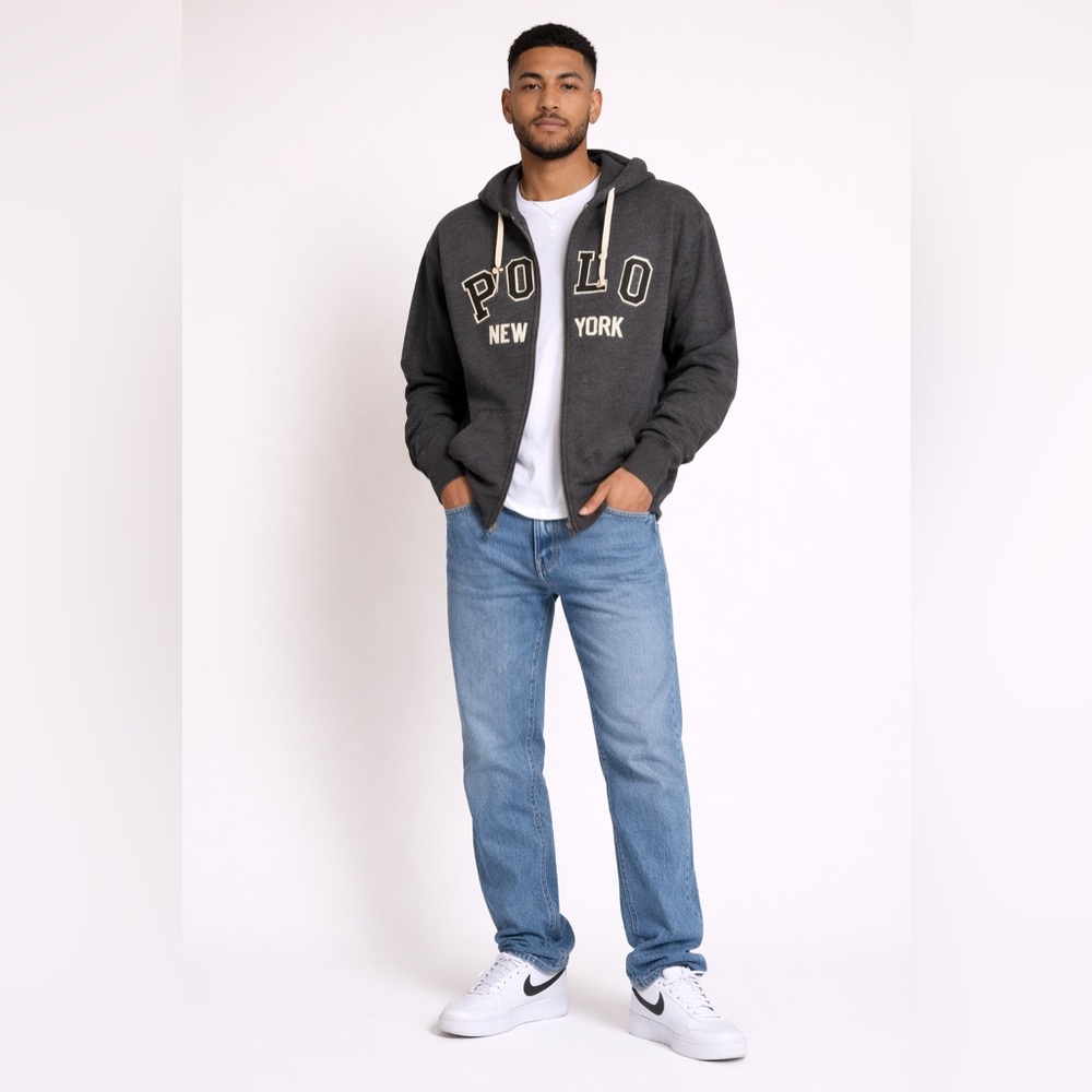 Polo Ralph Lauren New York Zip-Up Hoodie | Classic Casual